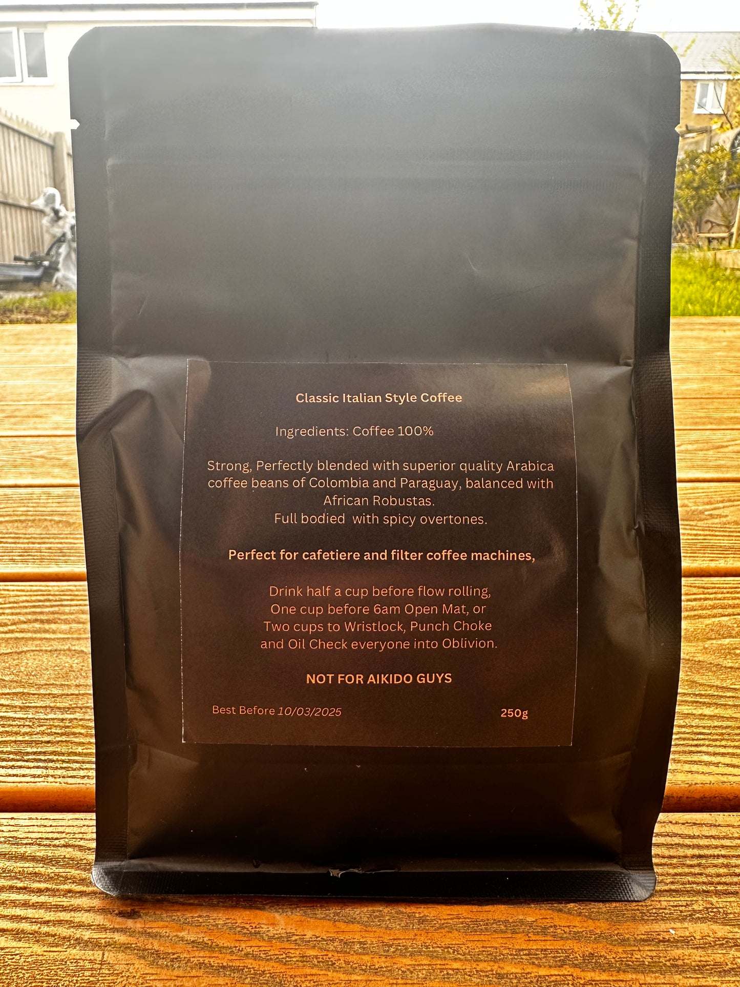 Mr Bassett’s Grappler’s Coffee