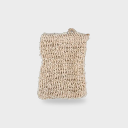 Natural sisal soap saver bag